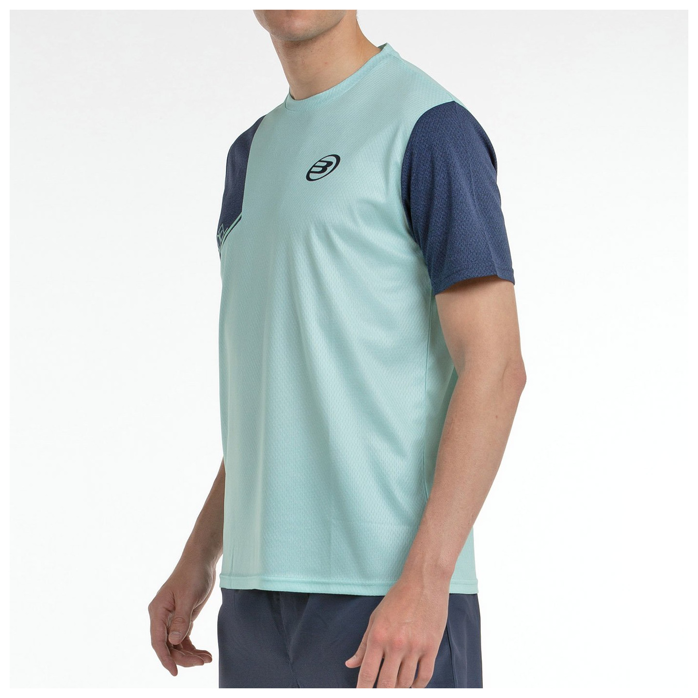 T-SHIRT BULLPADEL BROCE VERT POMME VIGORE