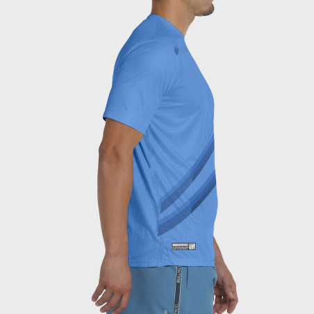 tienda de padel Madrid, tienda de padel online, tienda de padel españa, tienda de padel en linea, CAMISETA BULLPADEL BEQUE AZUL 