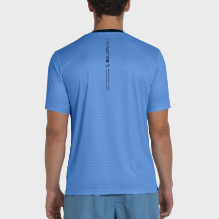 T-SHIRT BULLPADEL BEQUE BLU ATOMICO