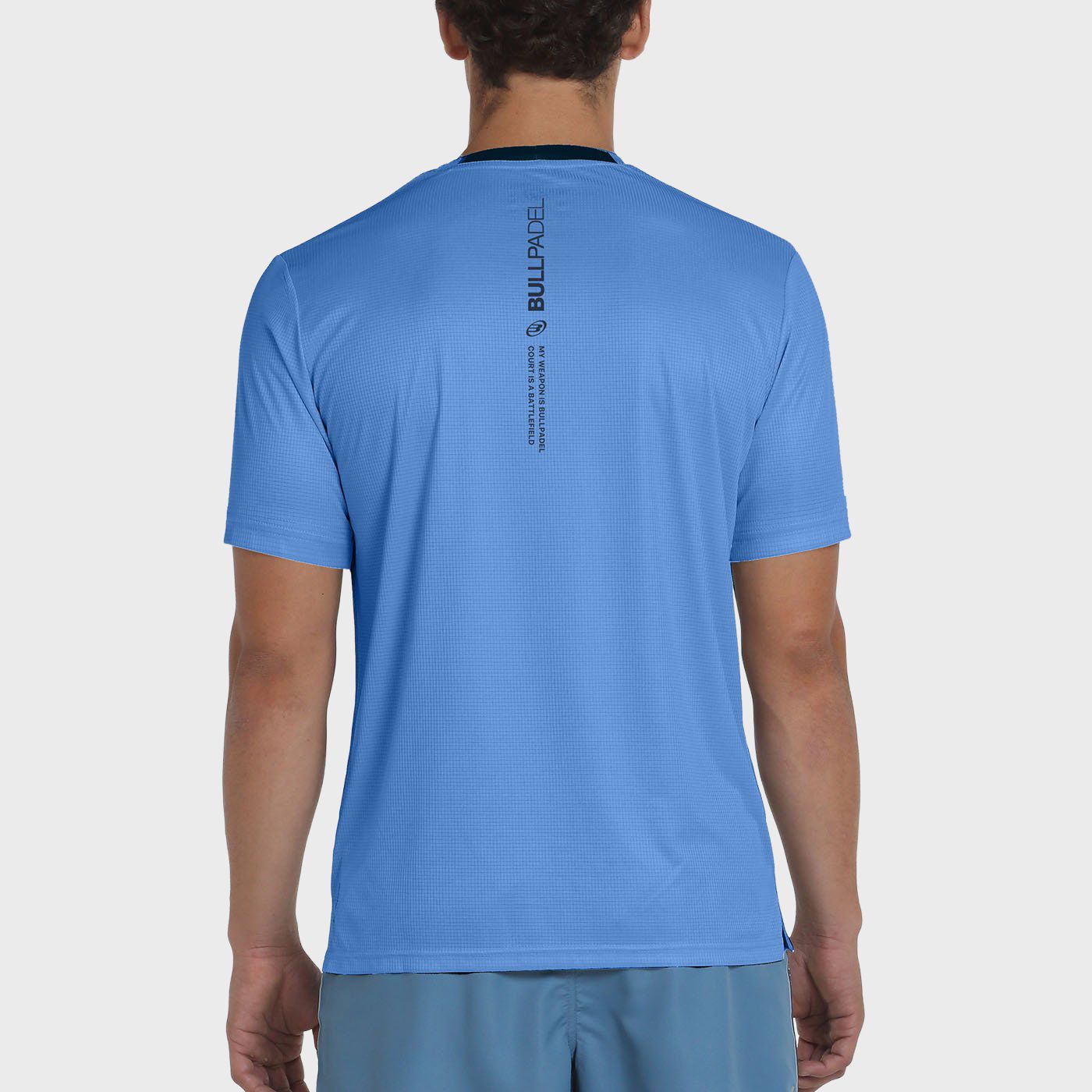 T-SHIRT BULLPADEL BEQUE BLEU ATOMIQUE