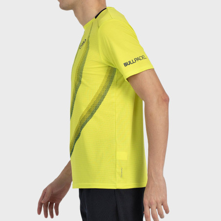 T-SHIRT BULLPADEL BEQUE CITRON VERT