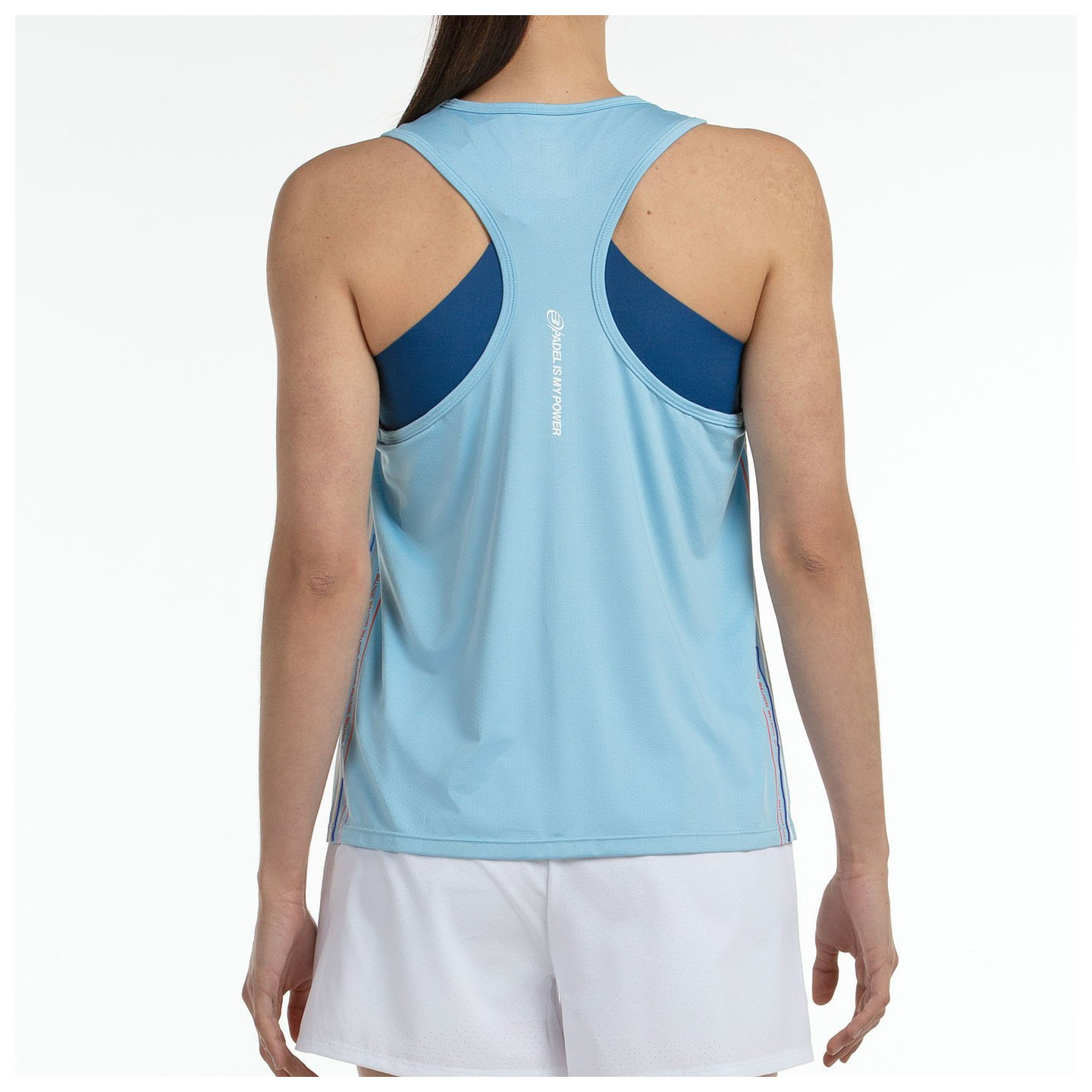 TANK TOP BULLPADEL DURANTA BLU CLEAR
