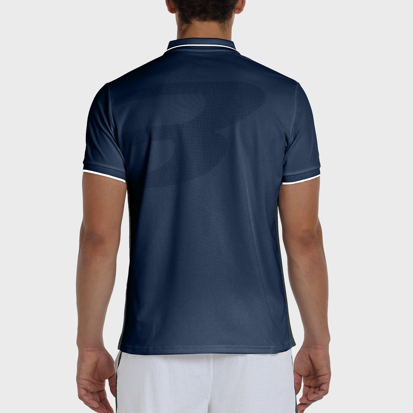 BULLPADEL LEIRO 25V NAVY BLUE POLO SHIRT