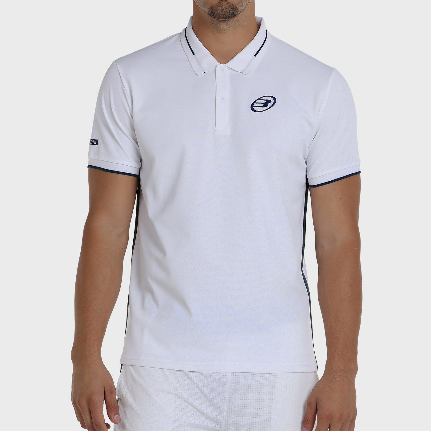 POLO BULLPADEL LEIRO 25V BLANC