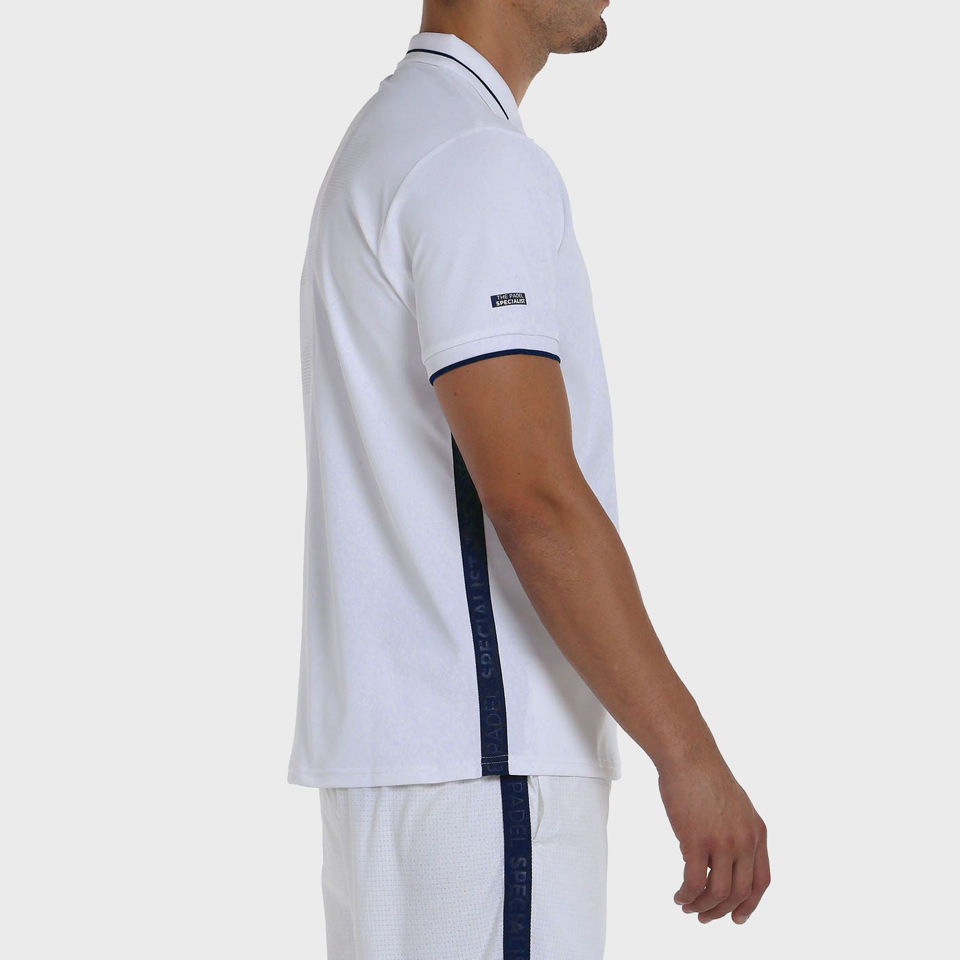 POLO BULLPADEL LEIRO 25V BIANCA