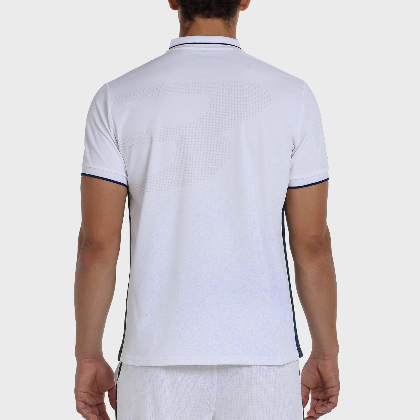 BULLPADEL LEIRO 25V WHITE POLO SHIRT