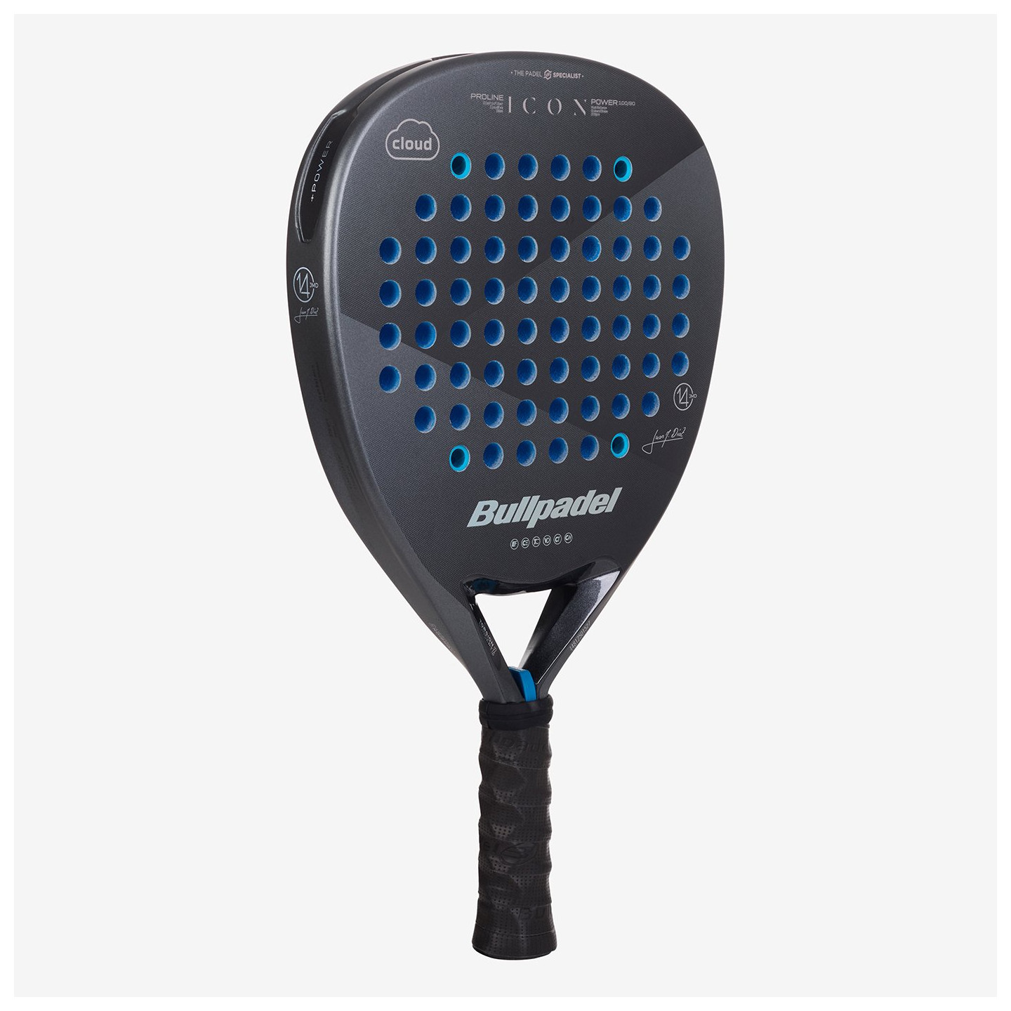 tienda de padel Madrid, tienda de padel online, tienda de padel españa, tienda de padel en linea, PALA BULLPADEL ICON CLOUD 25