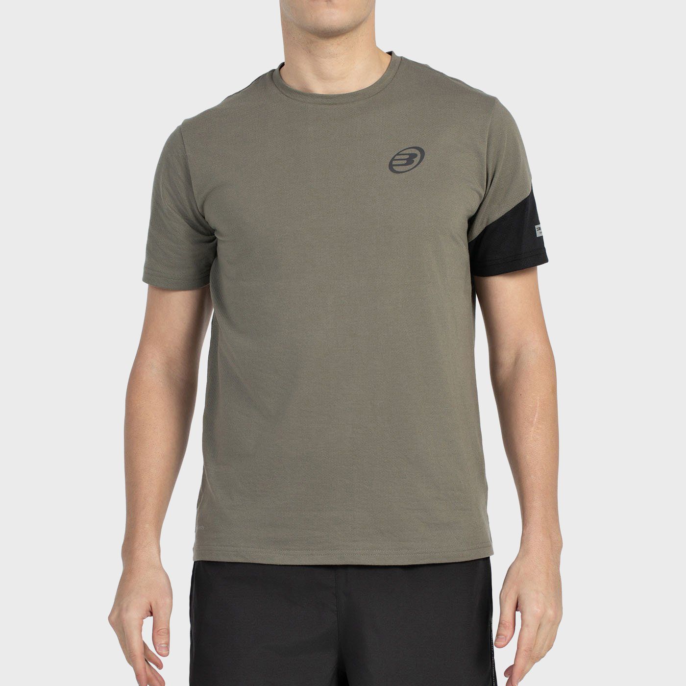 tienda de padel Madrid, tienda de padel online, tienda de padel españa, tienda de padel en linea, CAMISETA BULLPADEL MONTIA KAKI
