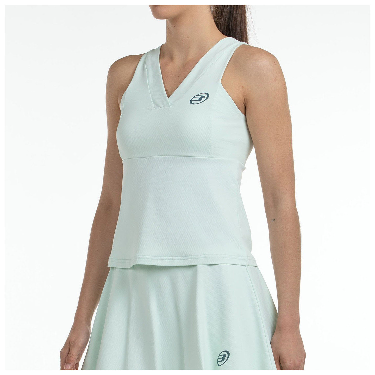 T-SHIRT BULLPADEL AFOSA VERT D'EAU