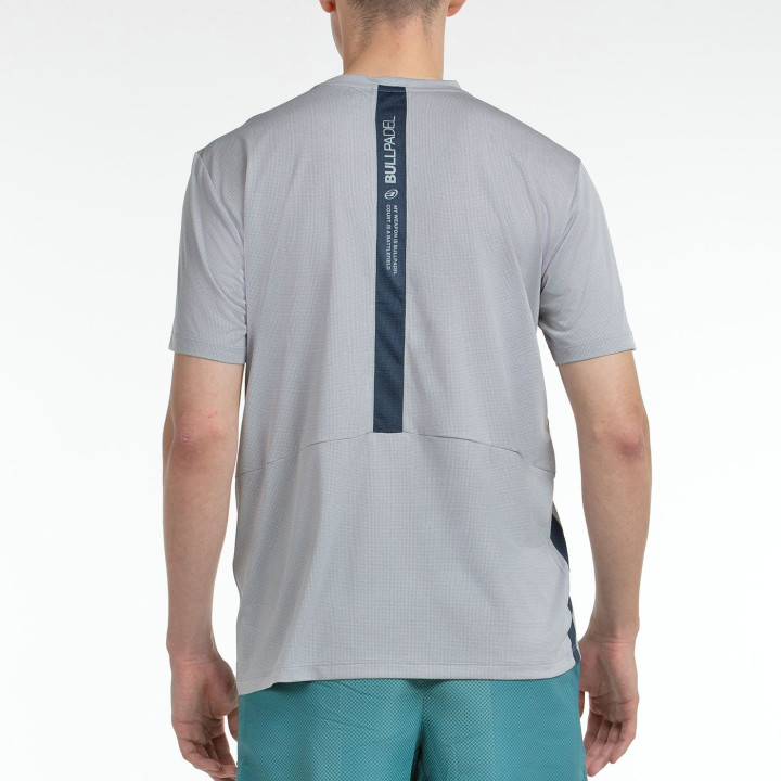 T-SHIRT BULLPADEL BILAO GRIS MEDIO VIGORE