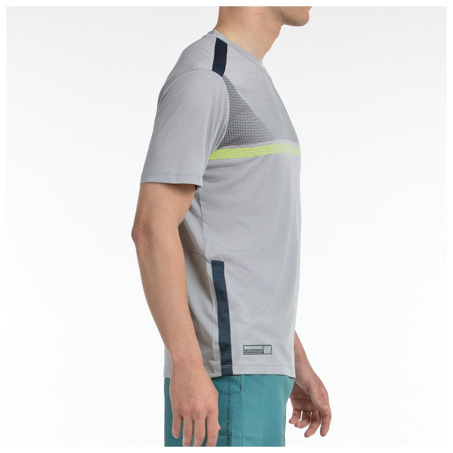T-SHIRT BULLPADEL BILAO GRIGIO MEDIO VIGORE