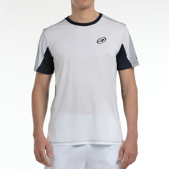 T-SHIRT BULLPADEL BREGO WHITE