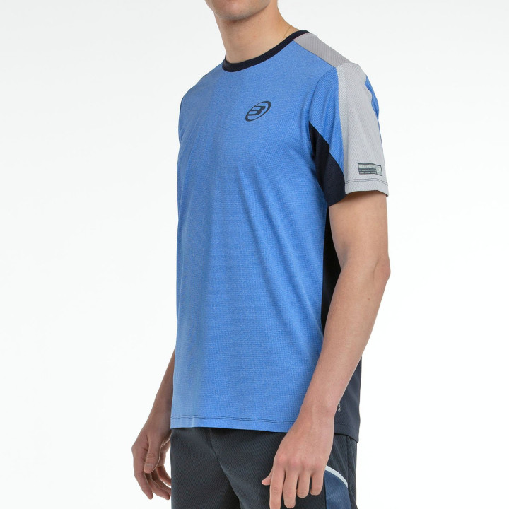 T-SHIRT BULLPADEL BREGO BLU ATOMICO VIGORE