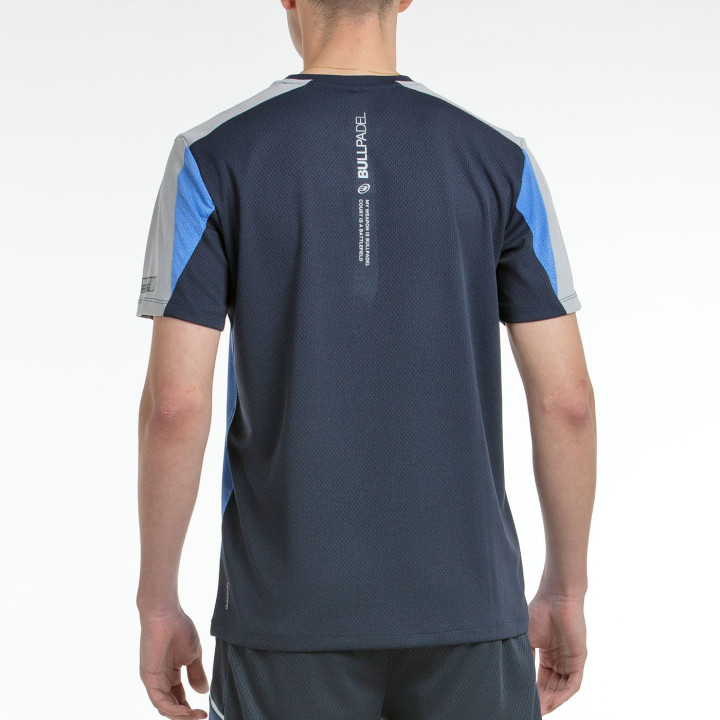 T-SHIRT BULLPADEL BREGO BLUE ATOMIC VIGORE