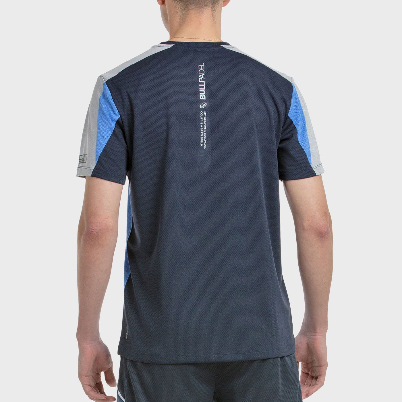 T-SHIRT BULLPADEL BREGO BLU ATOMICO VIGORE