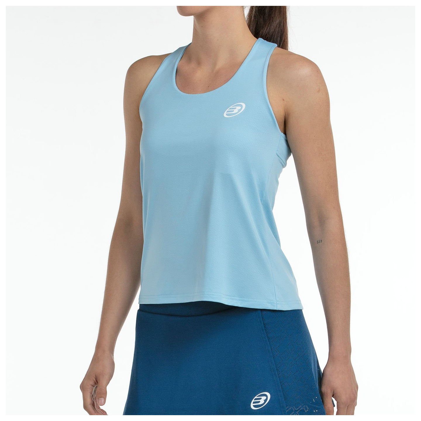 T-SHIRT BULLPADEL DACA  BLU CHIARO