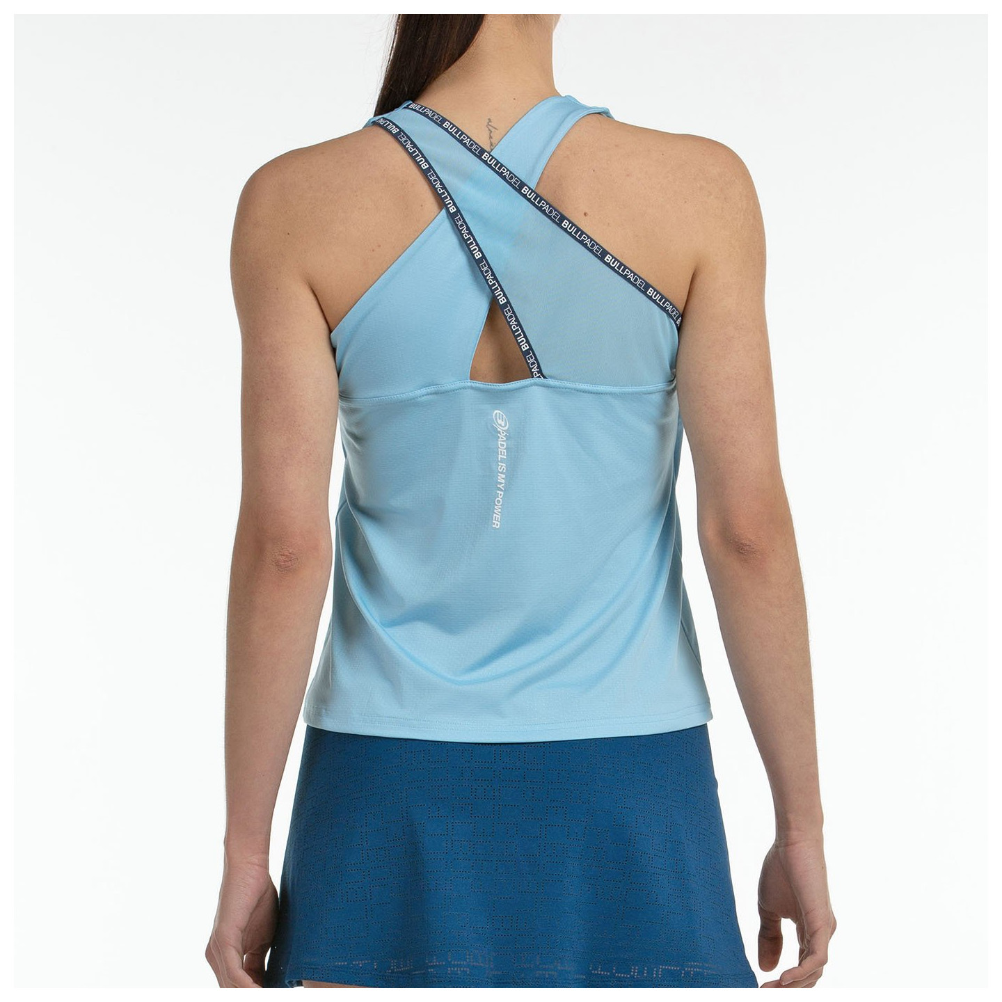 T-SHIRT BULLPADEL DACA  BLUE CLEAR