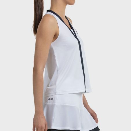 tienda de padel Madrid, tienda de padel online, tienda de padel españa, tienda de padel en linea, CAMISETA BULLPADEL TALITA BLAN