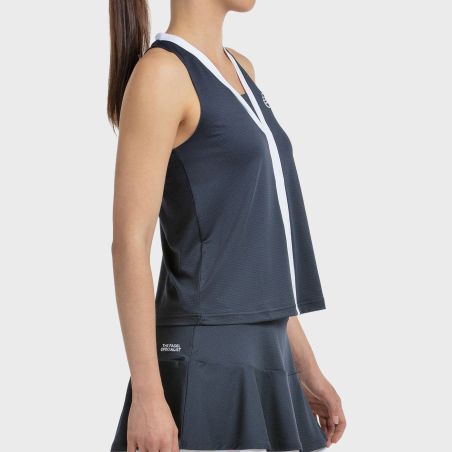 tienda de padel Madrid, tienda de padel online, tienda de padel españa, tienda de padel en linea, CAMISETA BULLPADEL TALITA AZUL