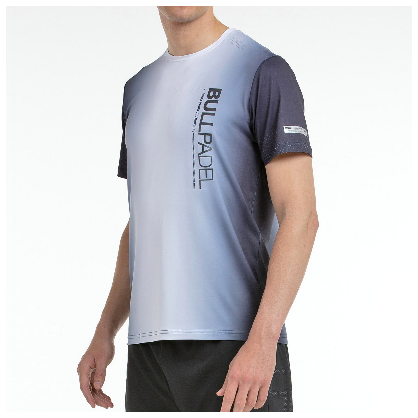 T-SHIRT BULLPADEL MUROS GRIGIO PERLA