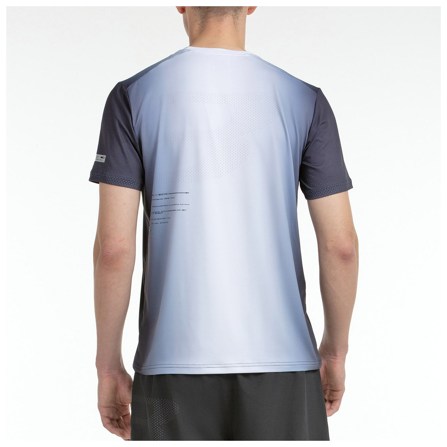 T-SHIRT BULLPADEL MUROS GREY PEARL