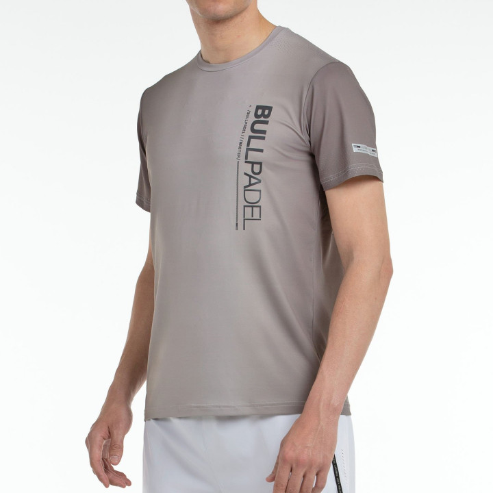tienda de padel Madrid, tienda de padel online, tienda de padel españa, tienda de padel en linea, CAMISETA BULLPADEL MUROS KAKI