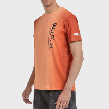 T-SHIRT BULLPADEL MUROS PAPAYA