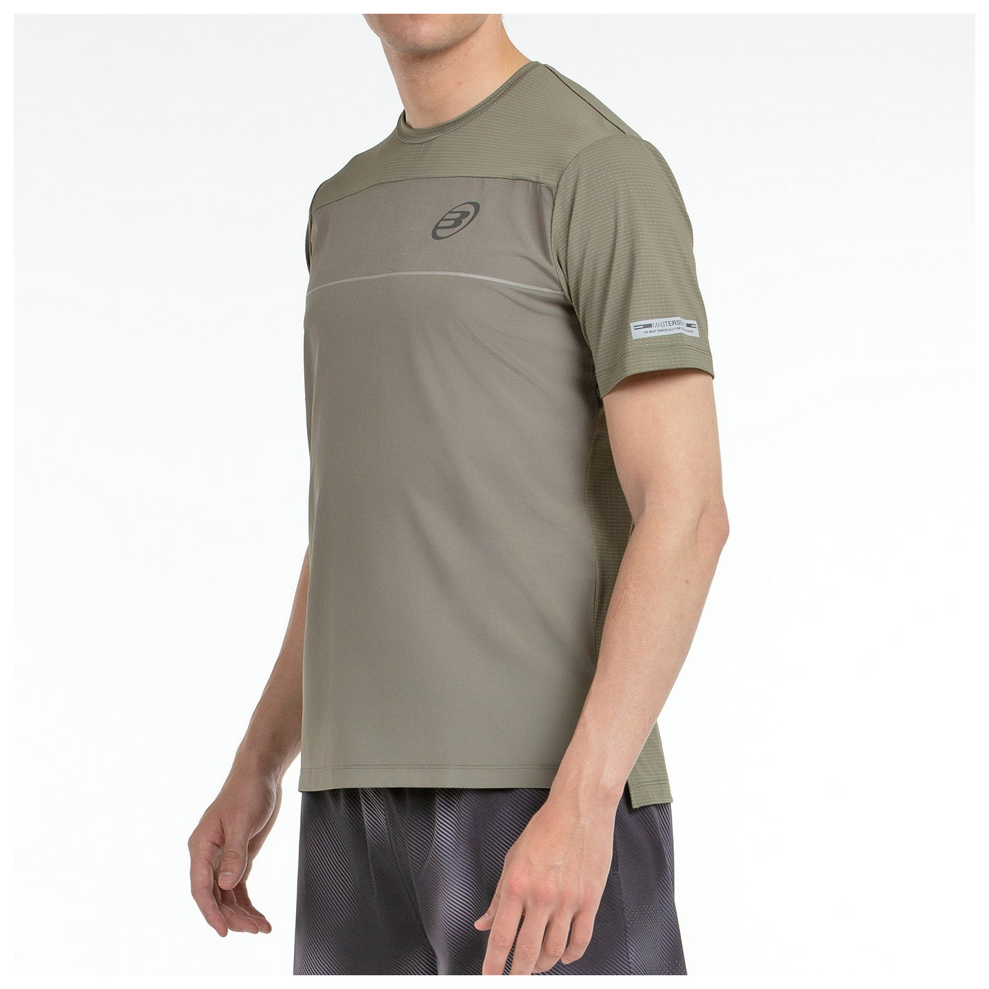 tienda de padel Madrid, tienda de padel online, tienda de padel españa, tienda de padel en linea, CAMISETA BULLPADEL MONDA KAKI