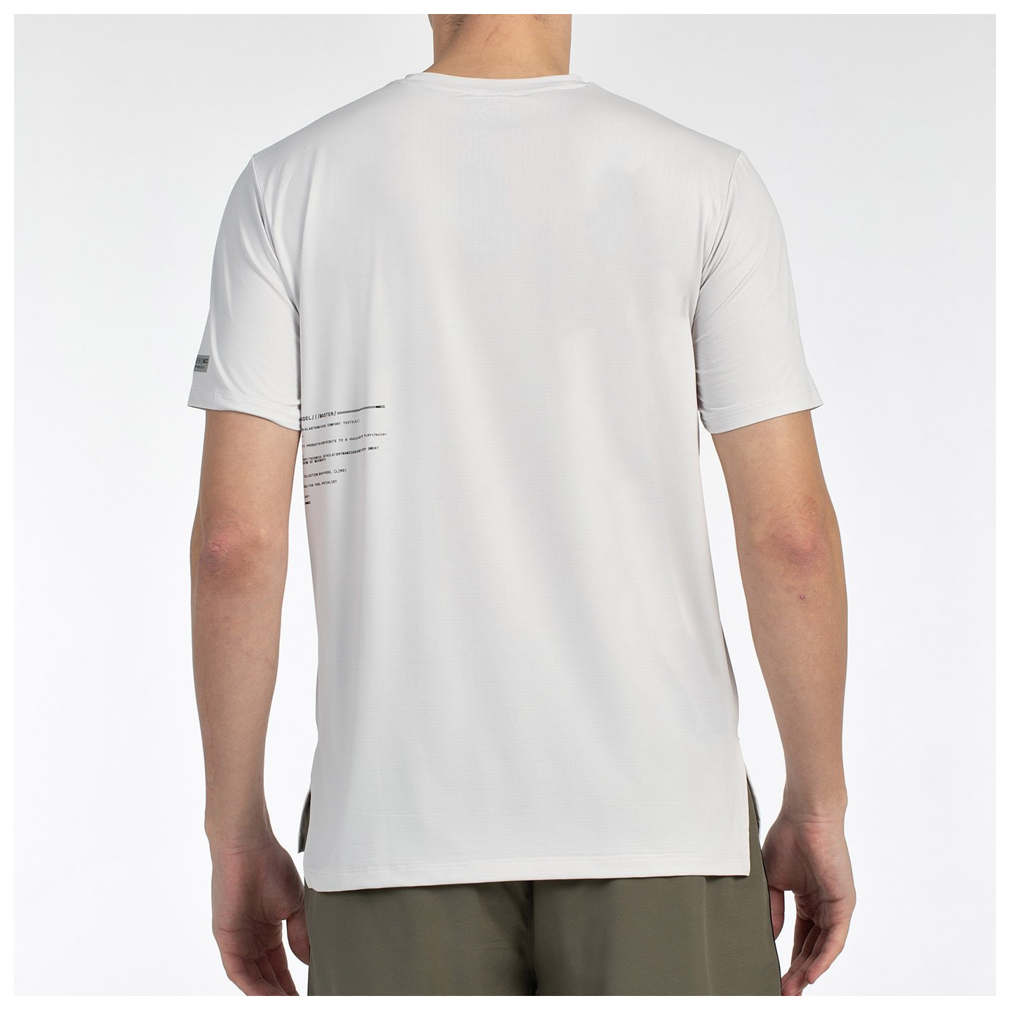 T-SHIRT BULLPADEL MONDA GREY PEARL