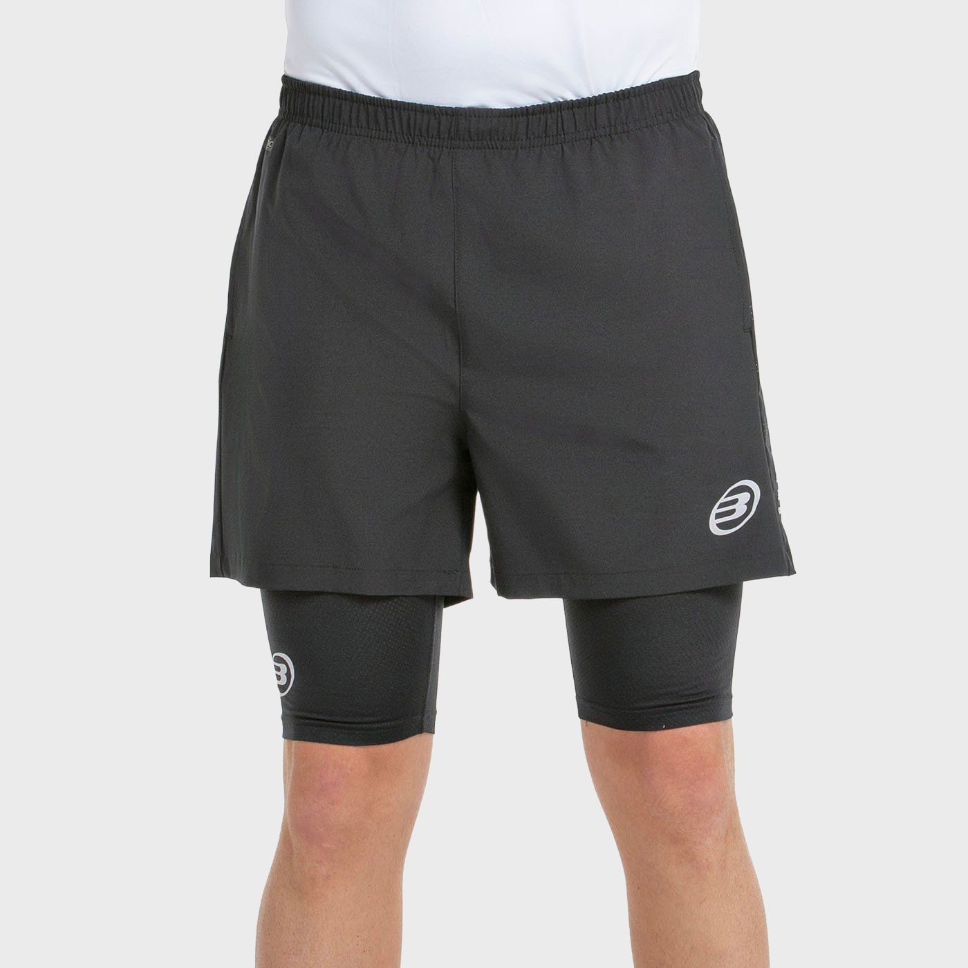 SHORTS BULLPADEL META NOIRE