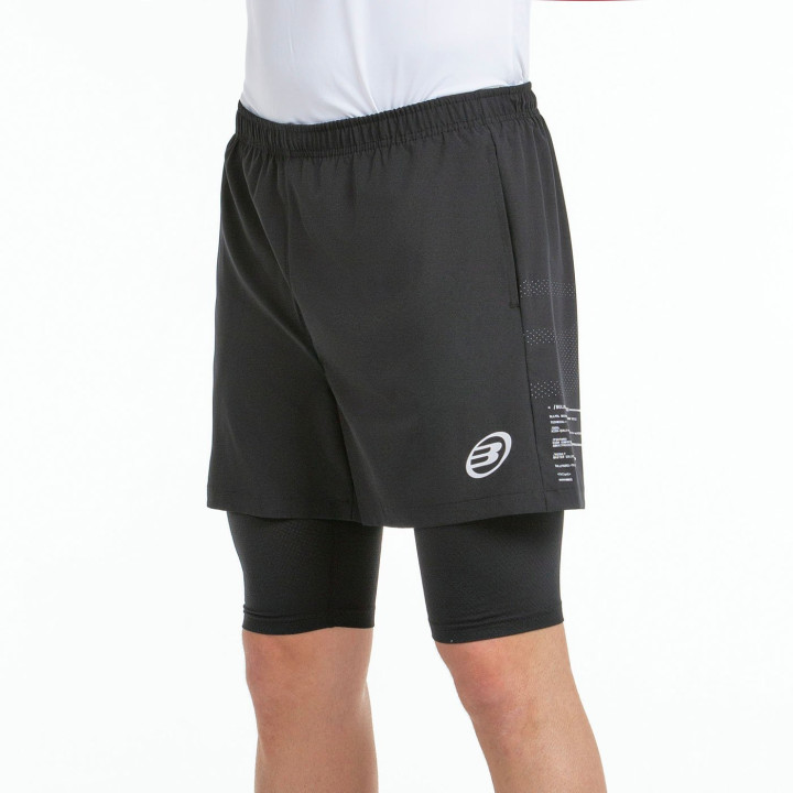 SHORTS BULLPADEL META NOIRE