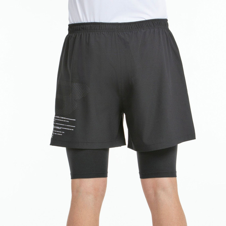 SHORTS BULLPADEL META NOIRE