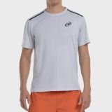 tienda de padel Madrid, tienda de padel online, tienda de padel españa, tienda de padel en linea, CAMISETA BULLPADEL MESIA GRIS 