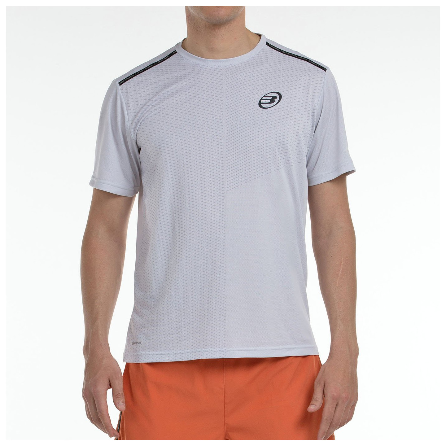 tienda de padel Madrid, tienda de padel online, tienda de padel españa, tienda de padel en linea, CAMISETA BULLPADEL MESIA GRIS 