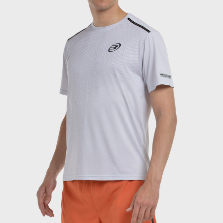 tienda de padel Madrid, tienda de padel online, tienda de padel españa, tienda de padel en linea, CAMISETA BULLPADEL MESIA GRIS 
