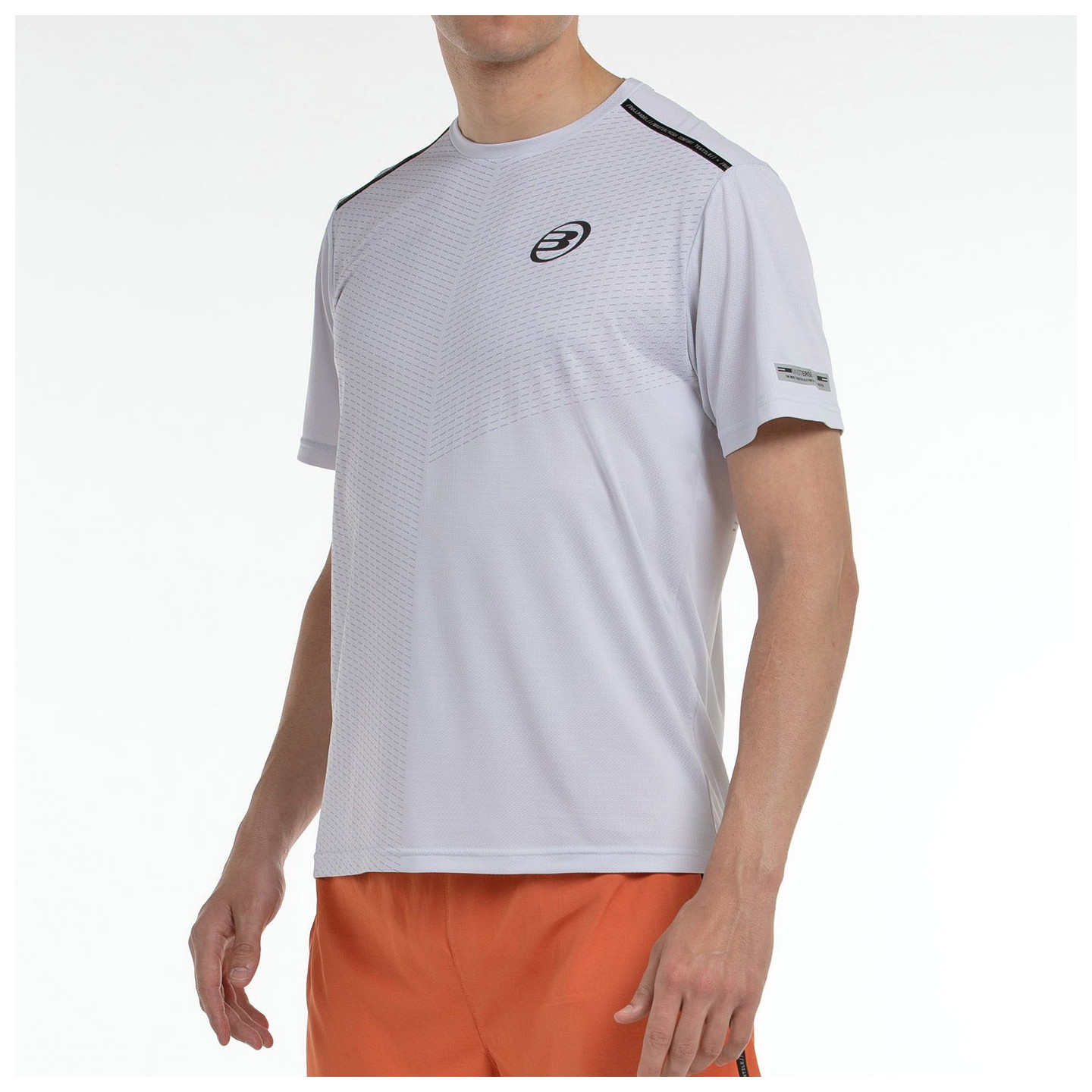 T-SHIRT BULLPADEL MESIA GREY PEARL