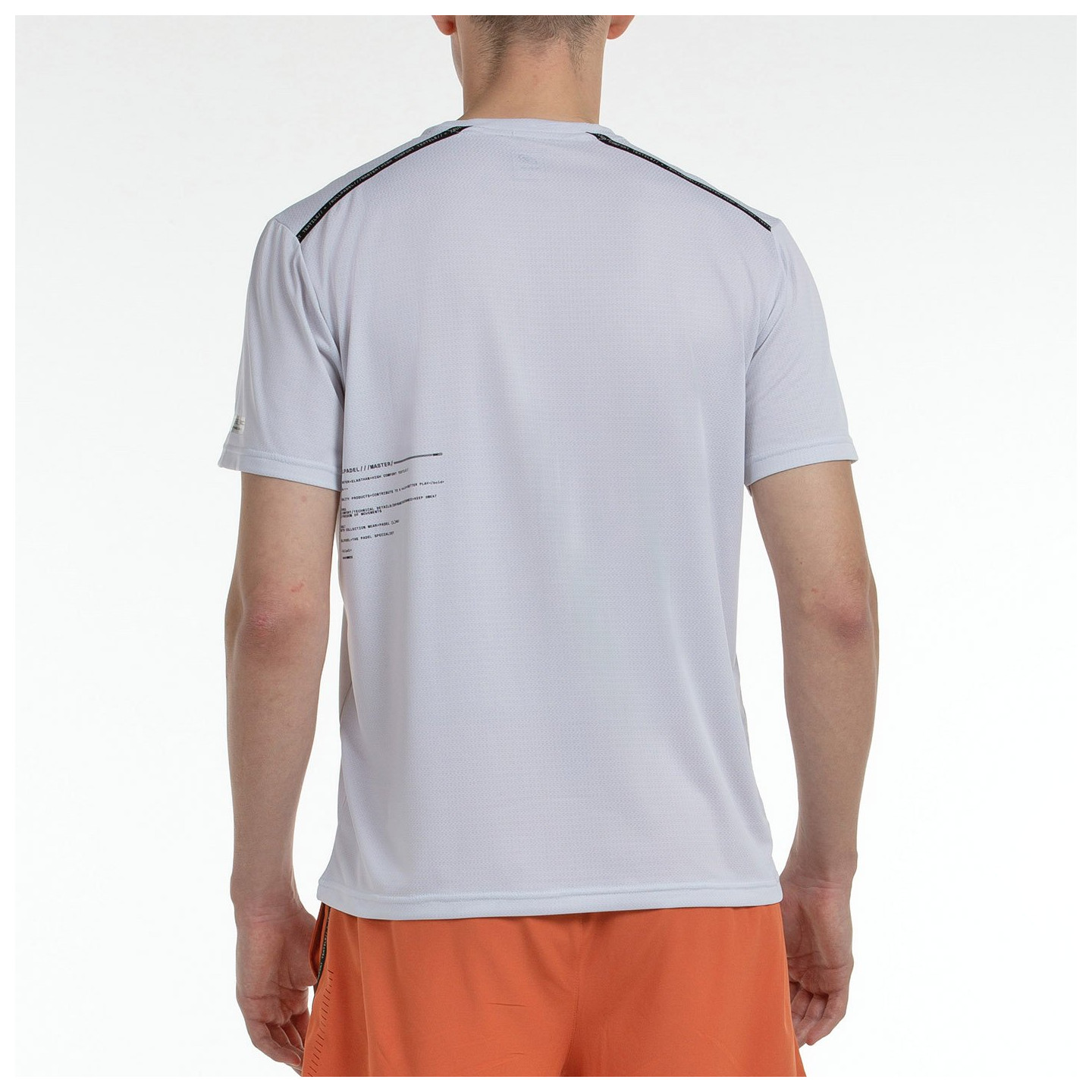 T-SHIRT BULLPADEL MESIA GRIS PERLE
