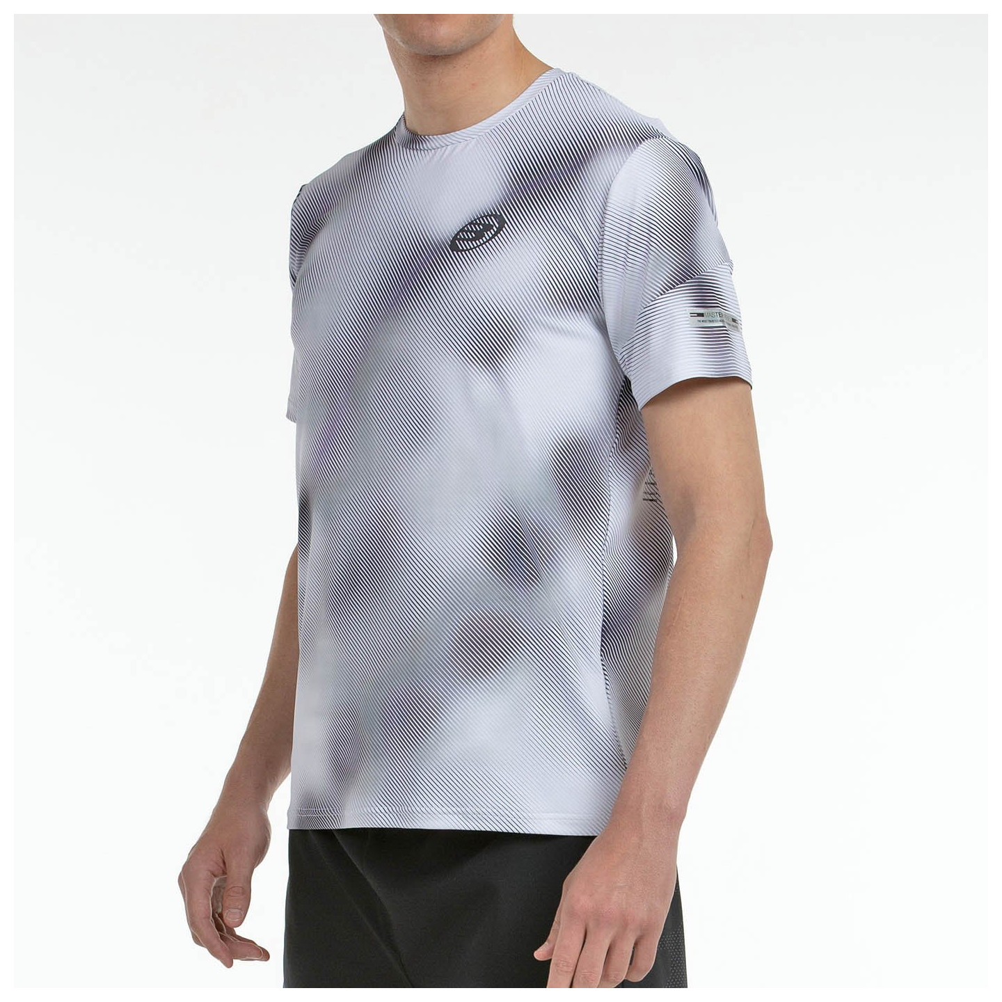 T-SHIRT BULLPADEL MANAUS GRIGIO PERLA