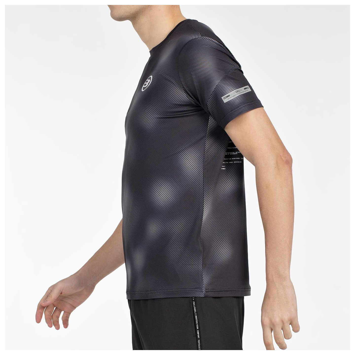 T-SHIRT BULLPADEL MANAUS BLACK