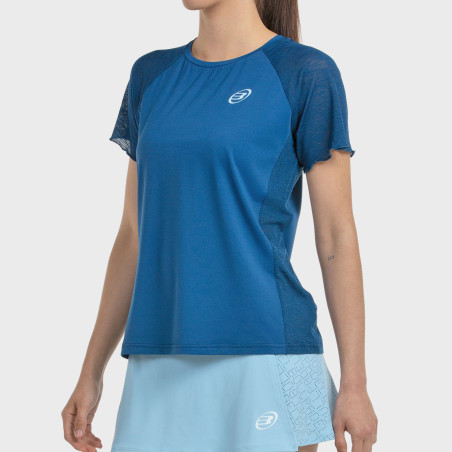 T-SHIRT BULLPADEL DEDALE BLU INK