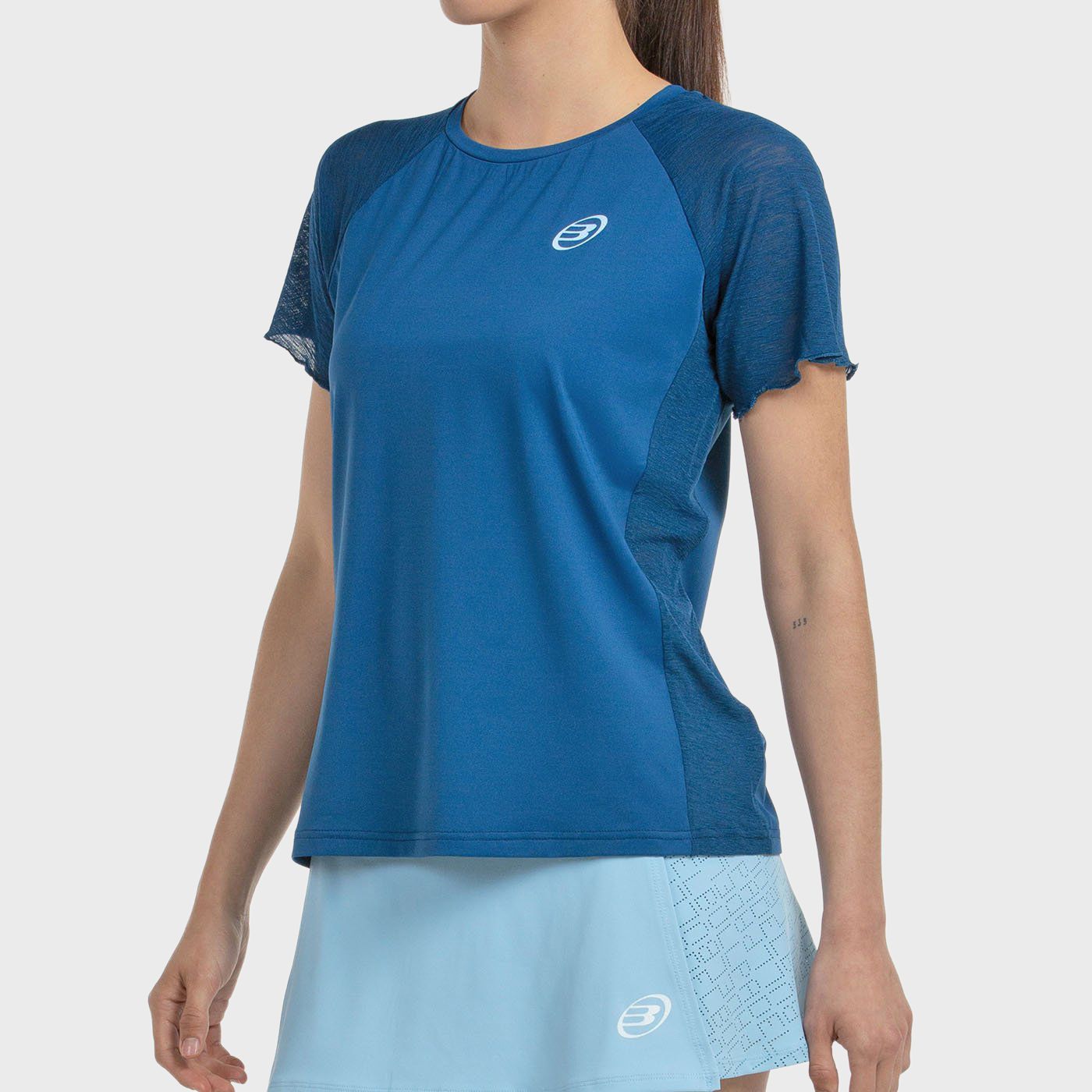 T-SHIRT BULLPADEL DEDALE ENCRE BLEUE