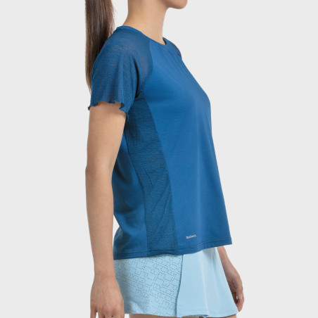 T-SHIRT BULLPADEL DEDALE BLU INK