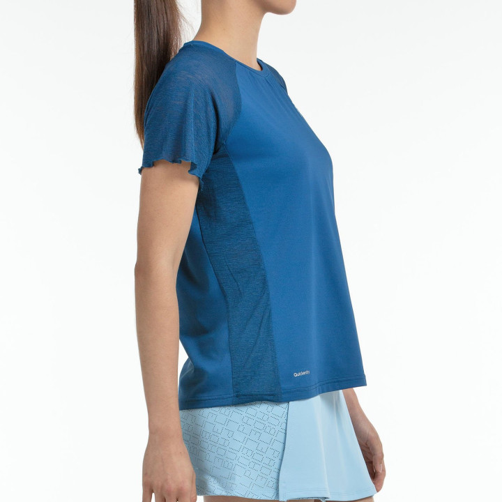 tienda de padel Madrid, tienda de padel online, tienda de padel españa, tienda de padel en linea, CAMISETA BULLPADEL DEDALE AZUL