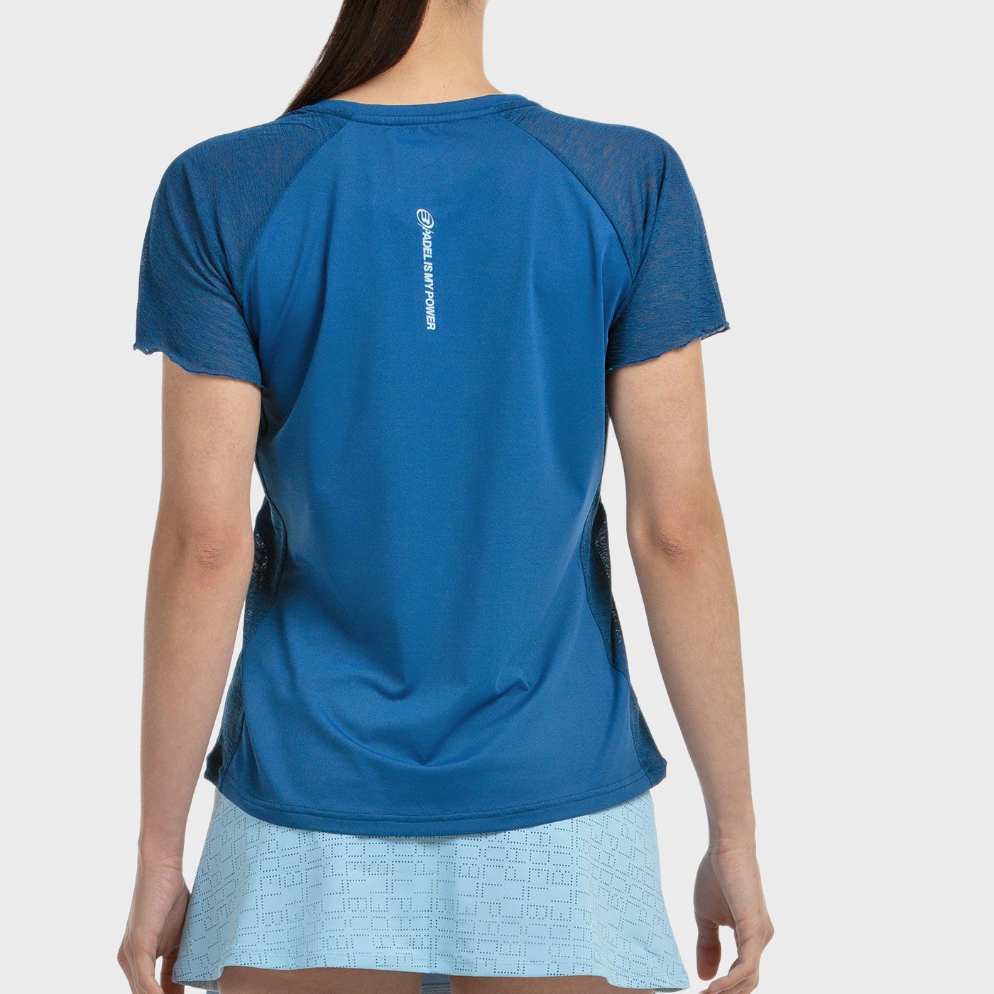 T-SHIRT BULLPADEL DEDALE BLU INK