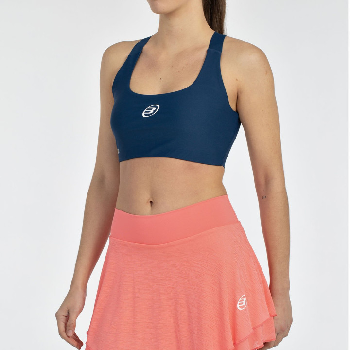 tienda de padel Madrid, tienda de padel online, tienda de padel españa, tienda de padel en linea, TOP BULLPADEL ELEVE 25V AZUL T