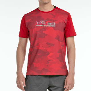 tienda de padel Madrid, tienda de padel online, tienda de padel españa, tienda de padel en linea, CAMISETA BULLPADEL ESGOS CEREZ