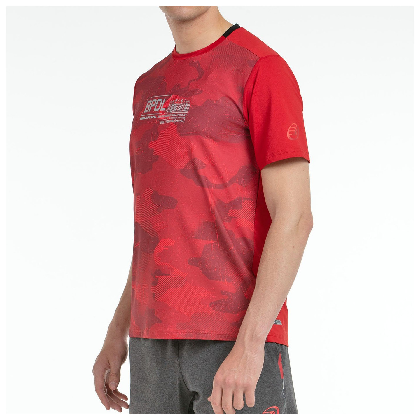 T-SHIRT BULLPADEL ESGOS CERISE