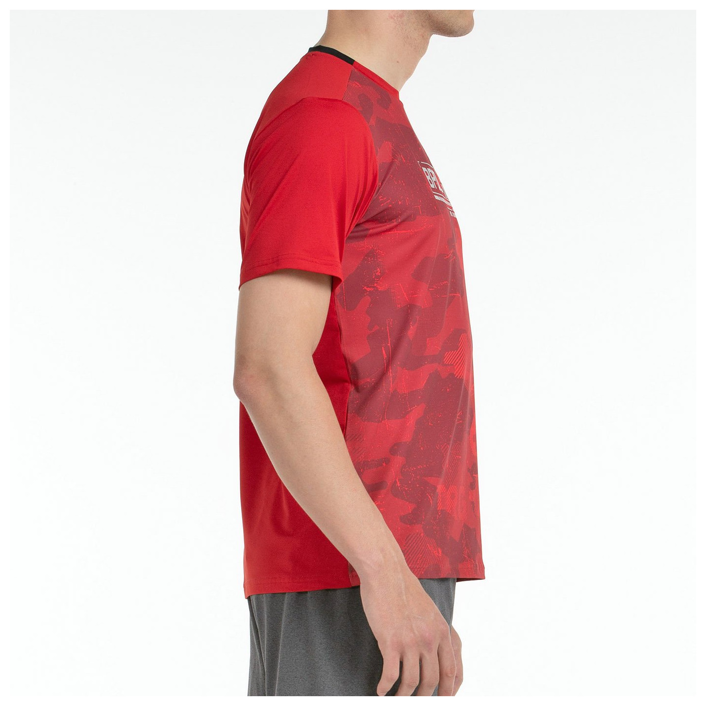 T-SHIRT BULLPADEL ESGOS CHERRY
