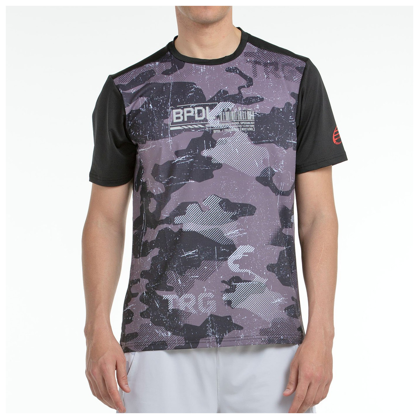 T-SHIRT BULLPADEL ESGOS NOIRE