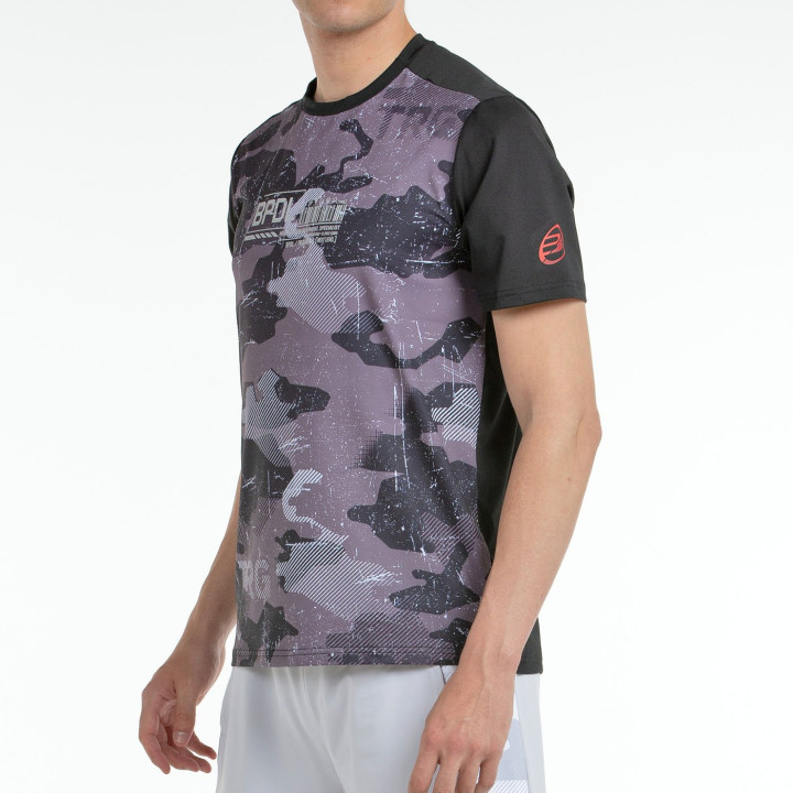tienda de padel Madrid, tienda de padel online, tienda de padel españa, tienda de padel en linea, CAMISETA BULLPADEL ESGOS NEGRO